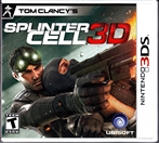 Nintendo 3DS Tom Clancy's Splinter Cell 3D Front CoverThumbnail